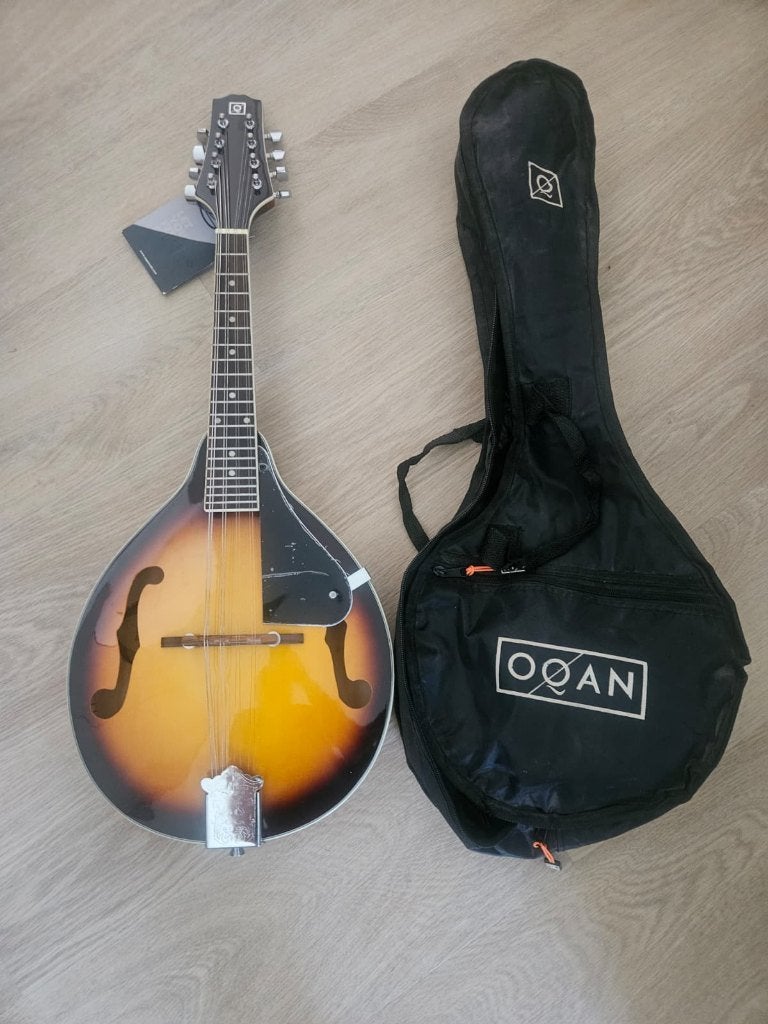 OQAN 10-SB Mandoline, Muziek en Instrumenten, Ophalen, Zo goed als nieuw