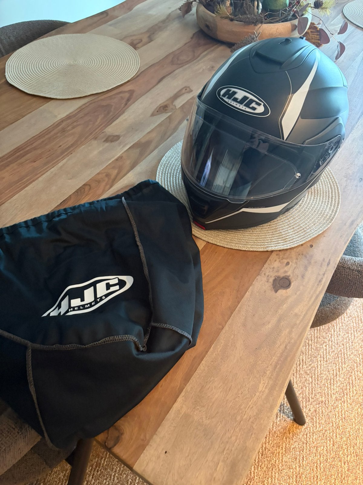 Hjc is max 2 maat XL, Ophalen, Systeemhelm, Dames, Tweedehands