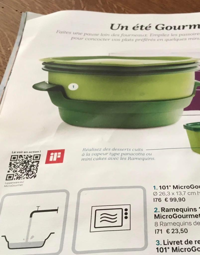 Tupperware Micro gourmet, Enlèvement, Neuf