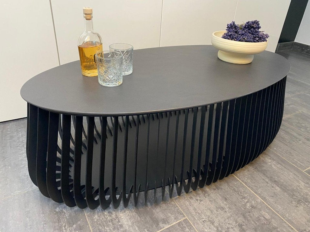 Mantiro Elica - topdesign salontafel - unieke vormgeving, Ophalen, Zo goed als nieuw, Design