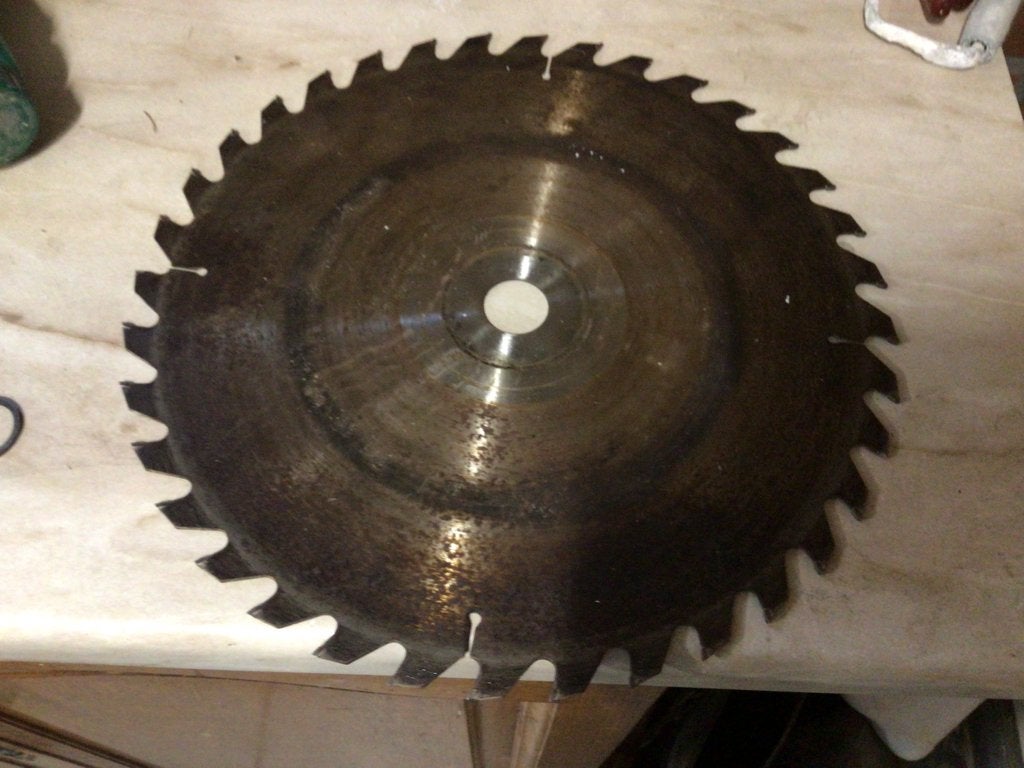 Widia schijf voor hout, Ophalen, Gebruikt, Zaag