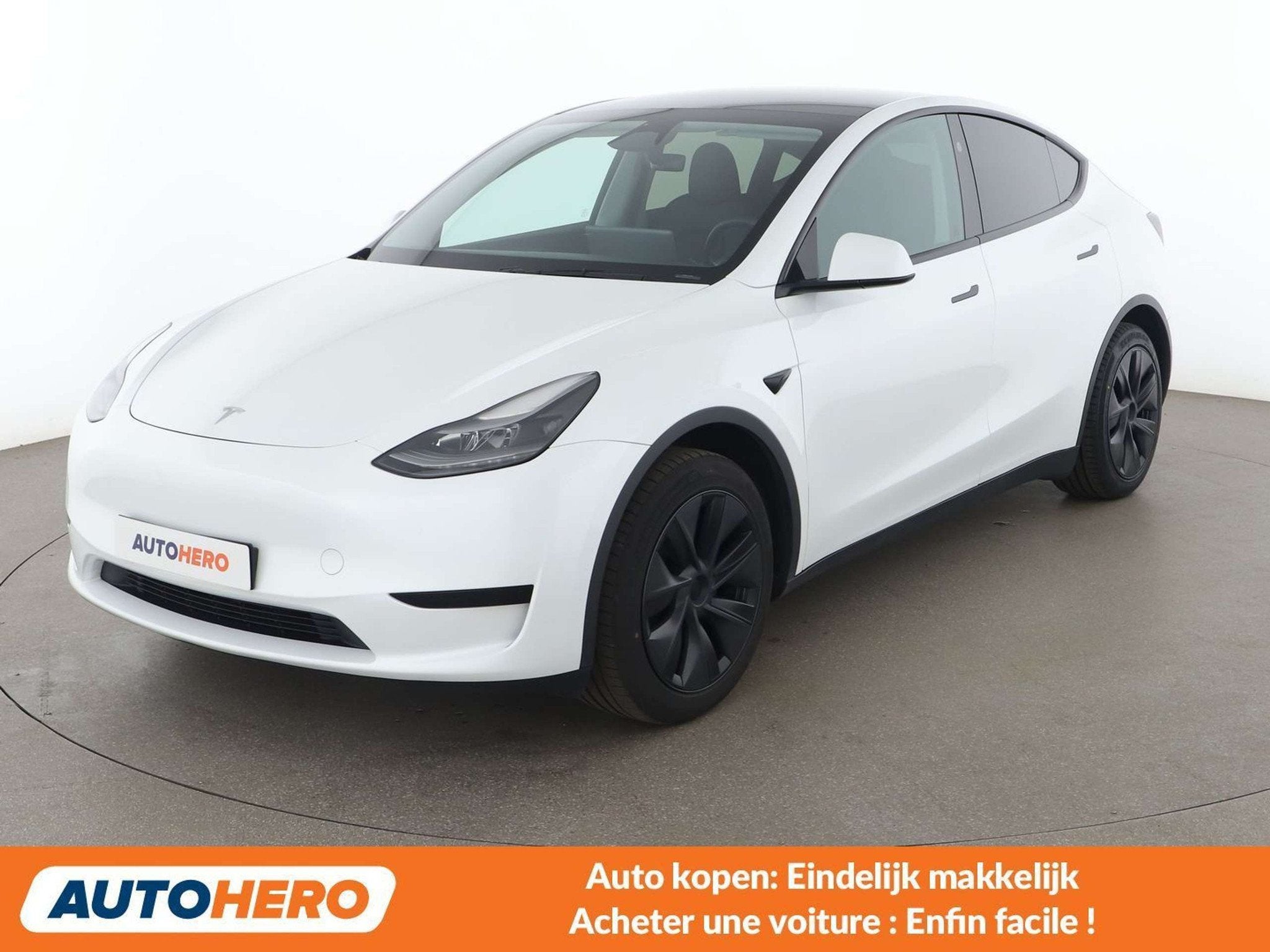 Tesla Model Y Long Range RWD (bj 2024, automaat), Auto's, Automaat, 360° camera, Achterwielaandrijving, Gebruikt