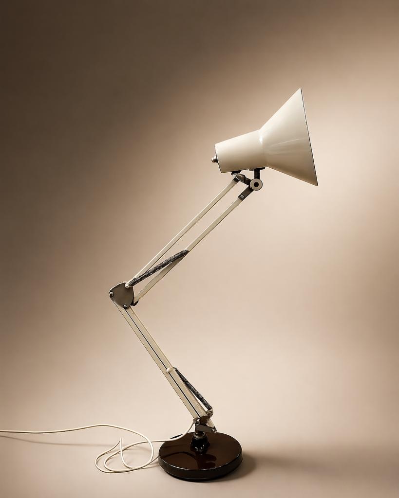 Lampe de bureau Vintage — industrielle, Ophalen, Gebruikt, Metaal, Vintage