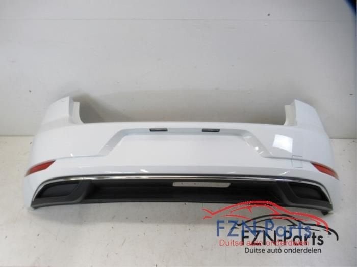 VW Golf 7 Facelift Achterbumper Chrome LC9A, Auto-onderdelen, Ophalen of Verzenden, Gebruikt, Achter, Bumper