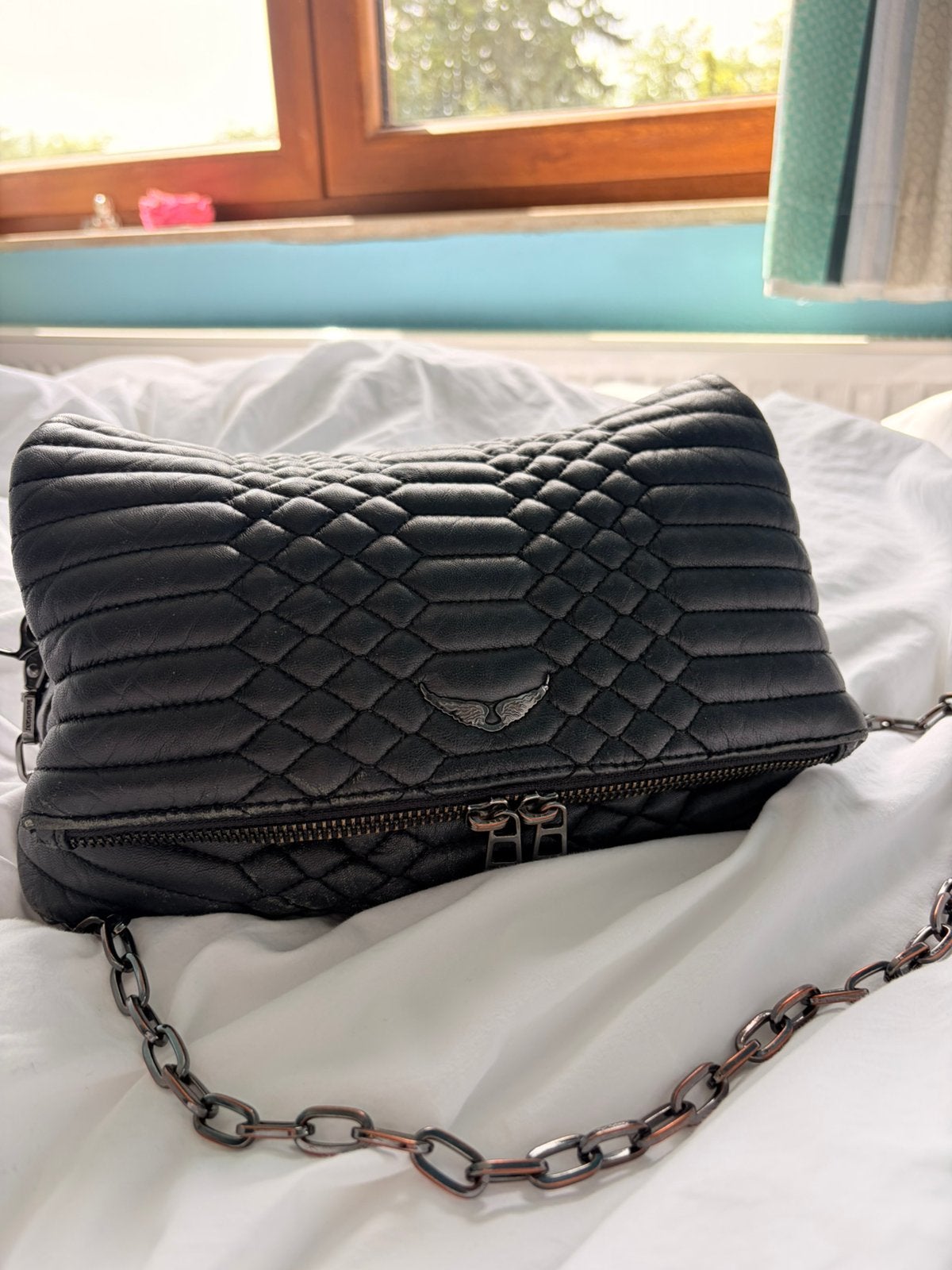 Sac zadig & voltaires, Enlèvement ou Envoi, Comme neuf, Noir, Sac à main