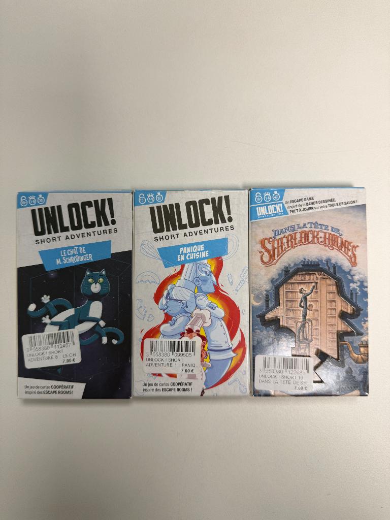 UNLOCK short adventures, Ophalen, Zo goed als nieuw