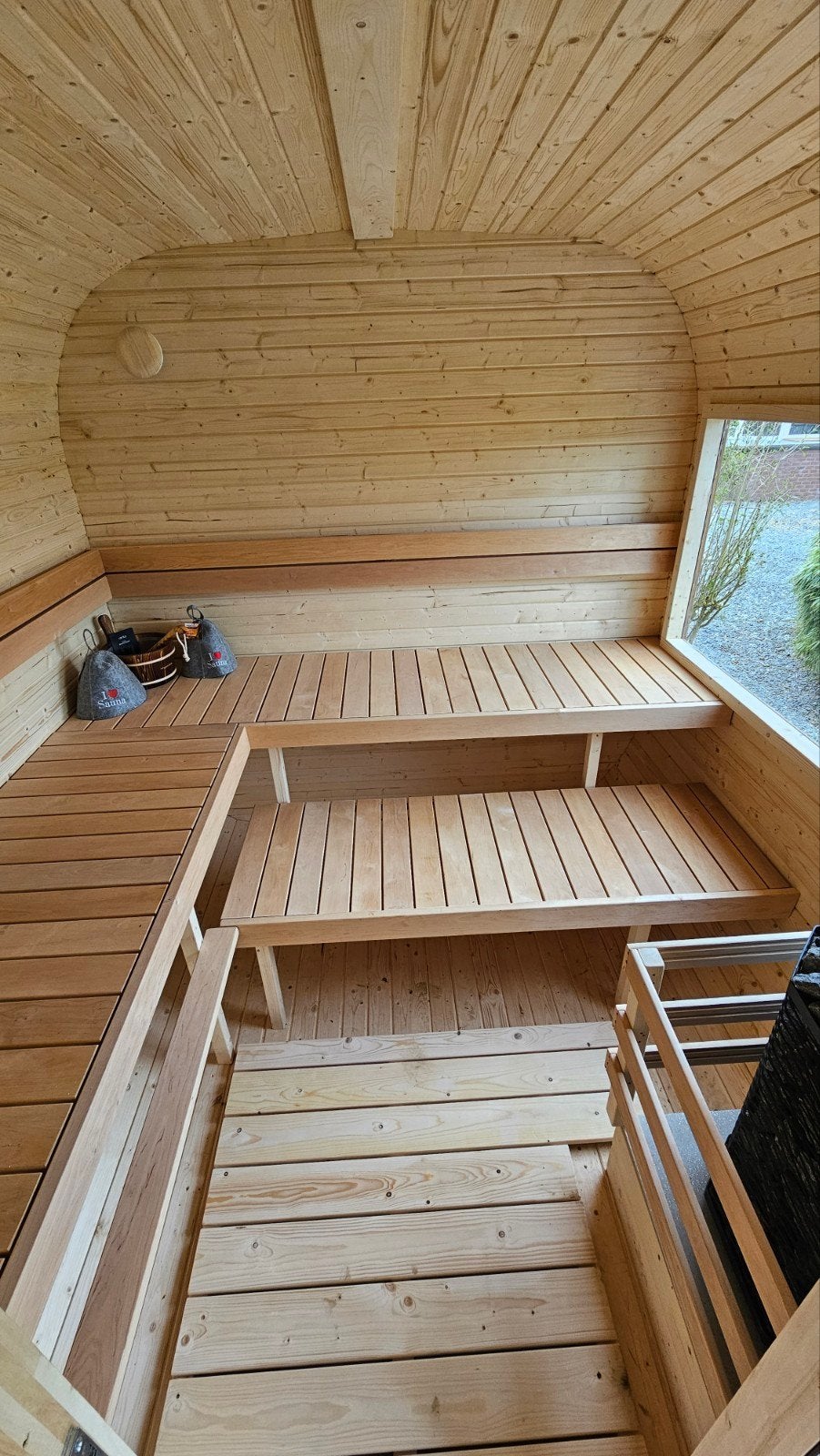 Livraison et installation gratuites du sauna 5M Cube - 10 %, Enlèvement ou Envoi