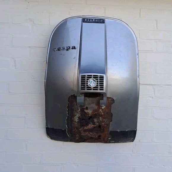 Vespa PX front muurdecoratie. Bieden. one off., Ophalen, Gebruikt, Motoren