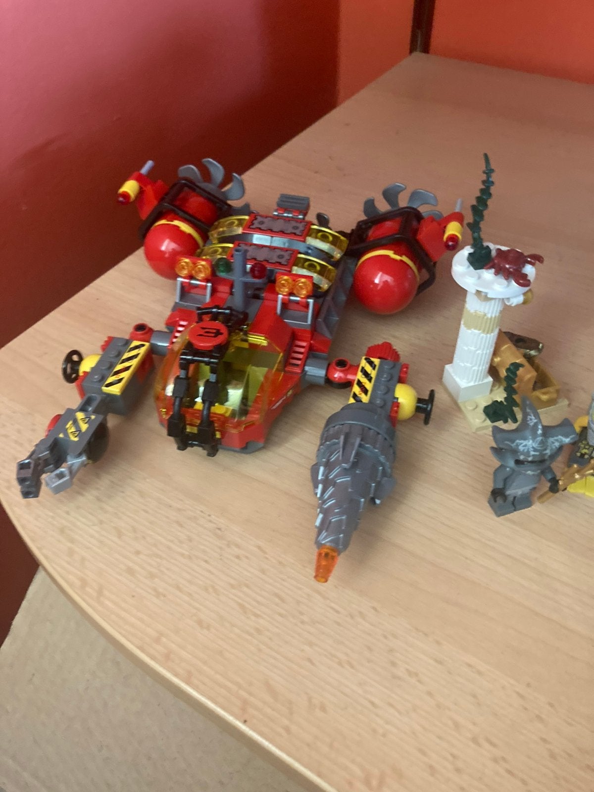 Lego atlantis 7984 deep sea raider, Ophalen, Gebruikt, Lego