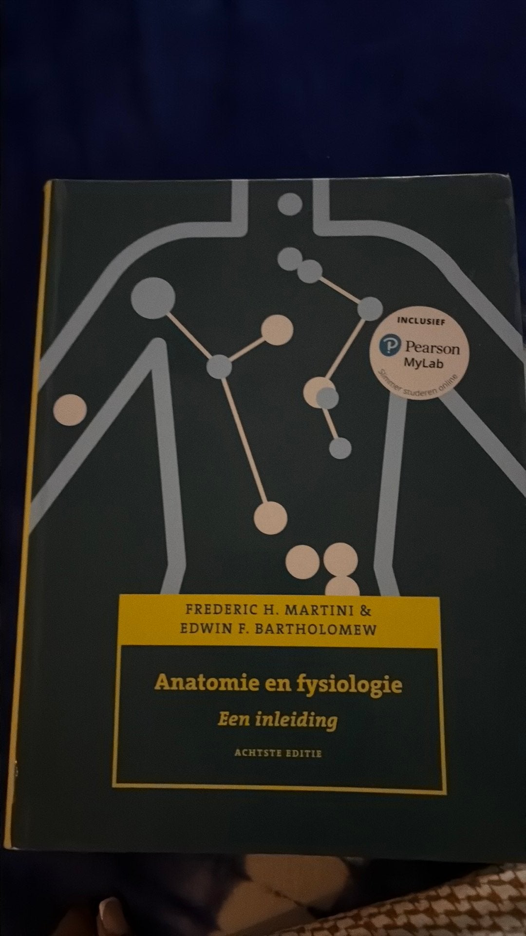Anatomie en fysiologie, 8e editie met MyLab NL, Boeken, Ophalen of Verzenden, Nederlands, Frederic H. Martini; Edwin F. Bartholomew