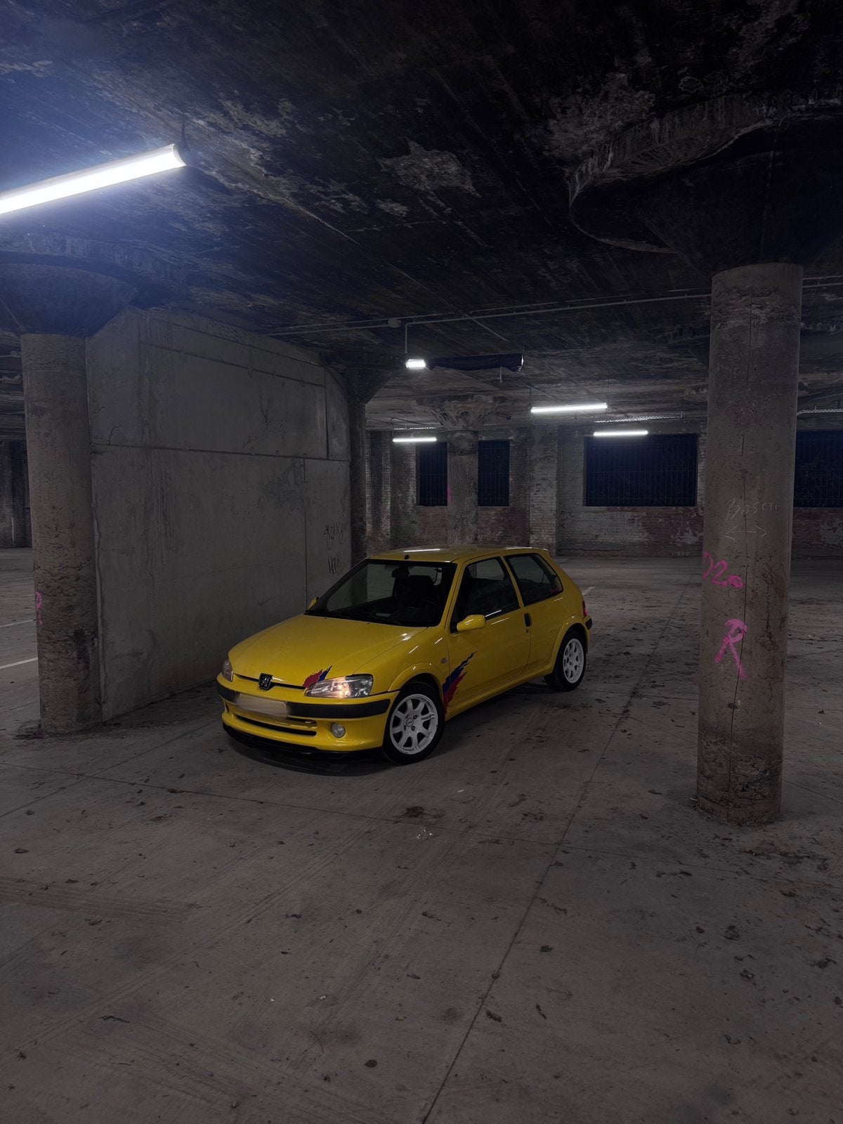peugeot 106 PROCAR, Achat, Jaune, Boîte manuelle, Noir