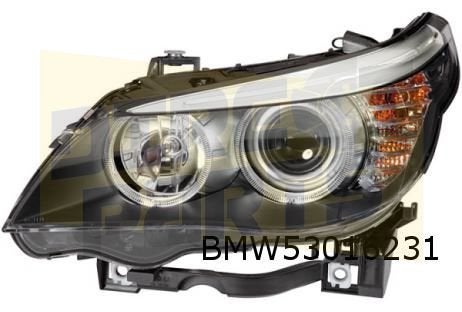 BMW 5-Serie (4/07-) Koplamp Links Halogeen OES! 63127177727, Neuf, -, -, Envoi