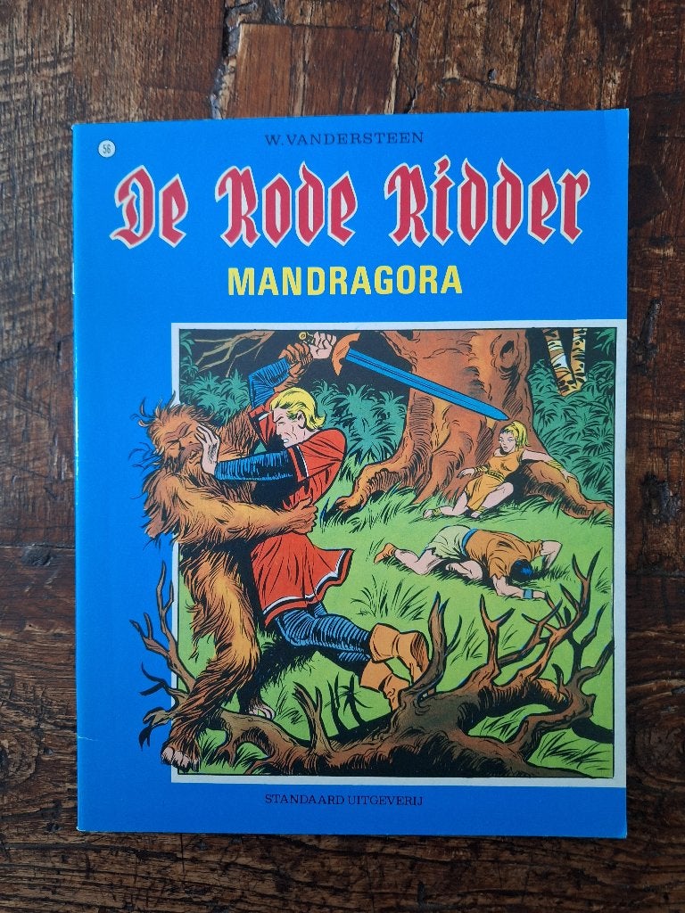 de rode ridder 56: mandragora, Eén stripboek, Ophalen of Verzenden, Zo goed als nieuw