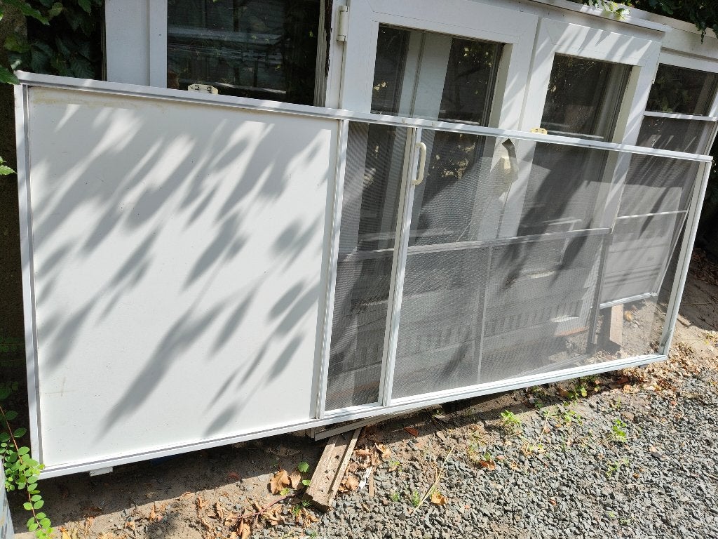 PVC ramen, Doe-het-zelf en Bouw, Ophalen, Kunststof, Gebruikt, Inclusief glas