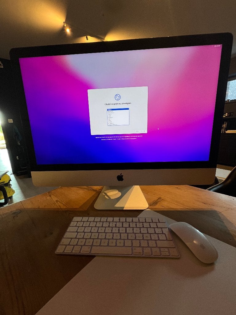 IMAC 27 24GB RAM 1TB SSD 5K complet avec boîte, Computers en Software, Ophalen, SSD, IMac, Zo goed als nieuw