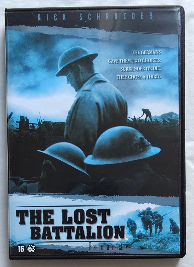 The Lost Battalion (Rick Schroeder), Cd's en Dvd's, Vanaf 16 jaar, Ophalen of Verzenden, Oorlog