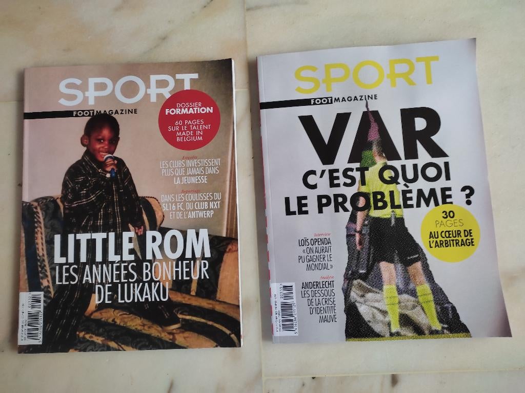 Sport foot magazine janvier et février 2023., Ophalen of Verzenden, Nieuw, Sport en Vrije tijd
