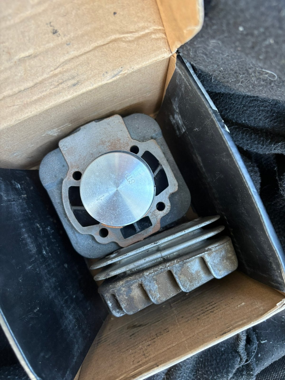 70cc piaggio, Motoren, Ophalen