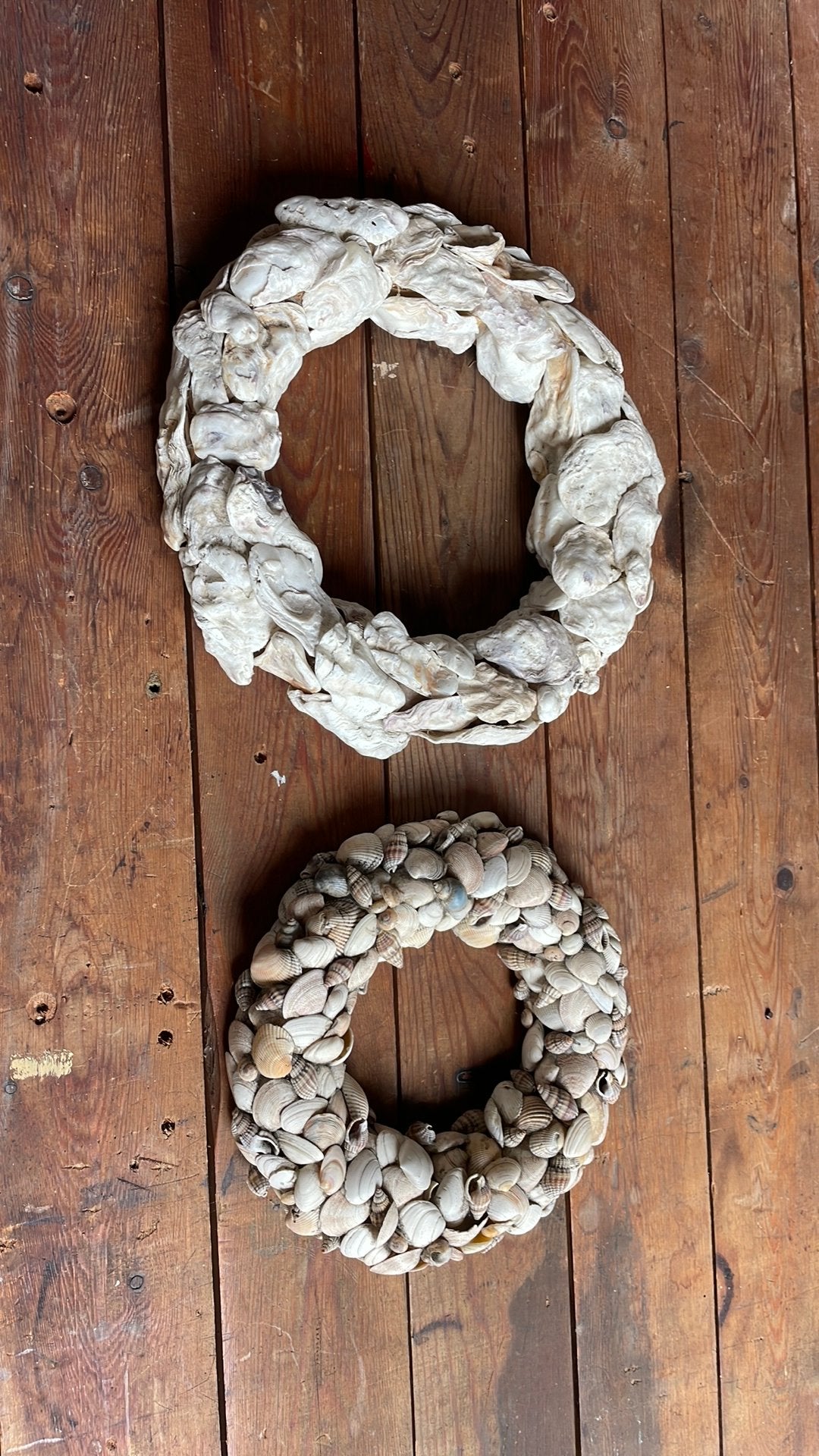 Couronnes de coquillages, Maison & Meubles, Accessoires pour la Maison | Couronnes, Enlèvement, Comme neuf