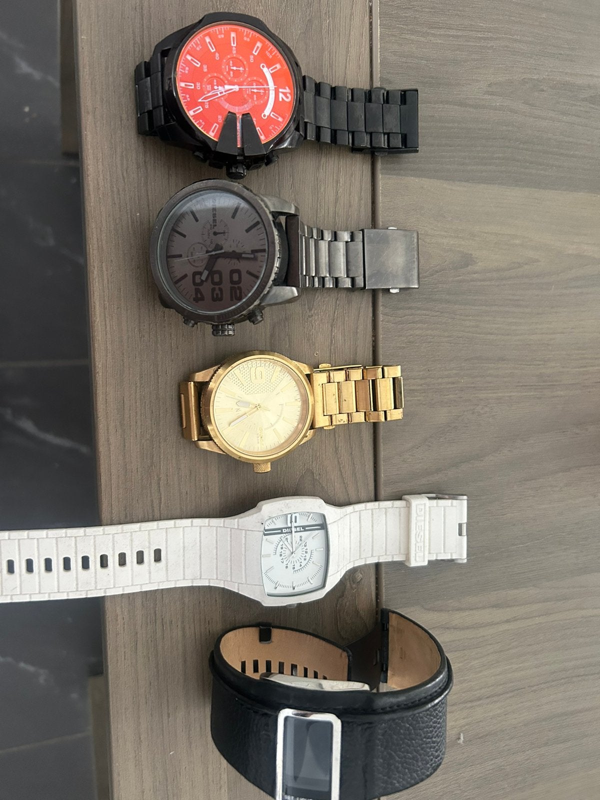diesel horologes, Handtassen en Accessoires, Ophalen of Verzenden, Zo goed als nieuw