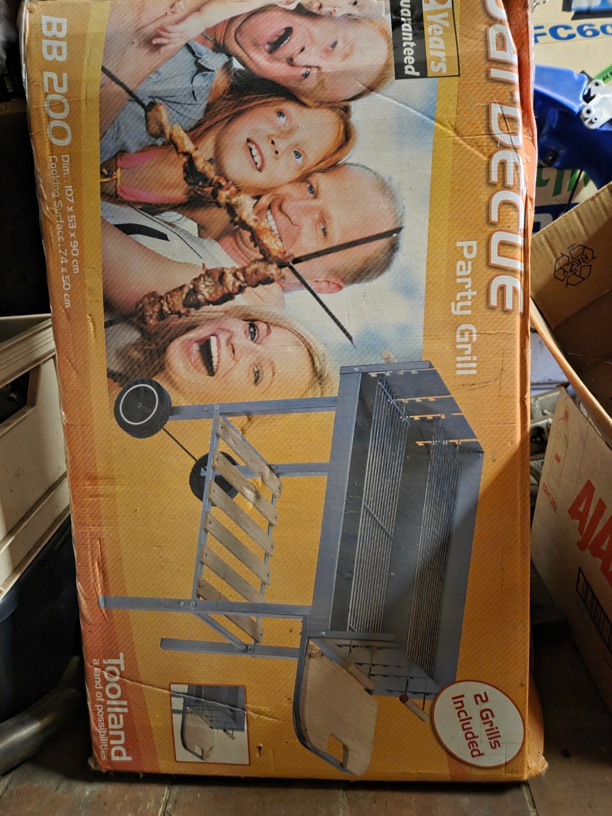 barbecue neuf, Tuin en Terras