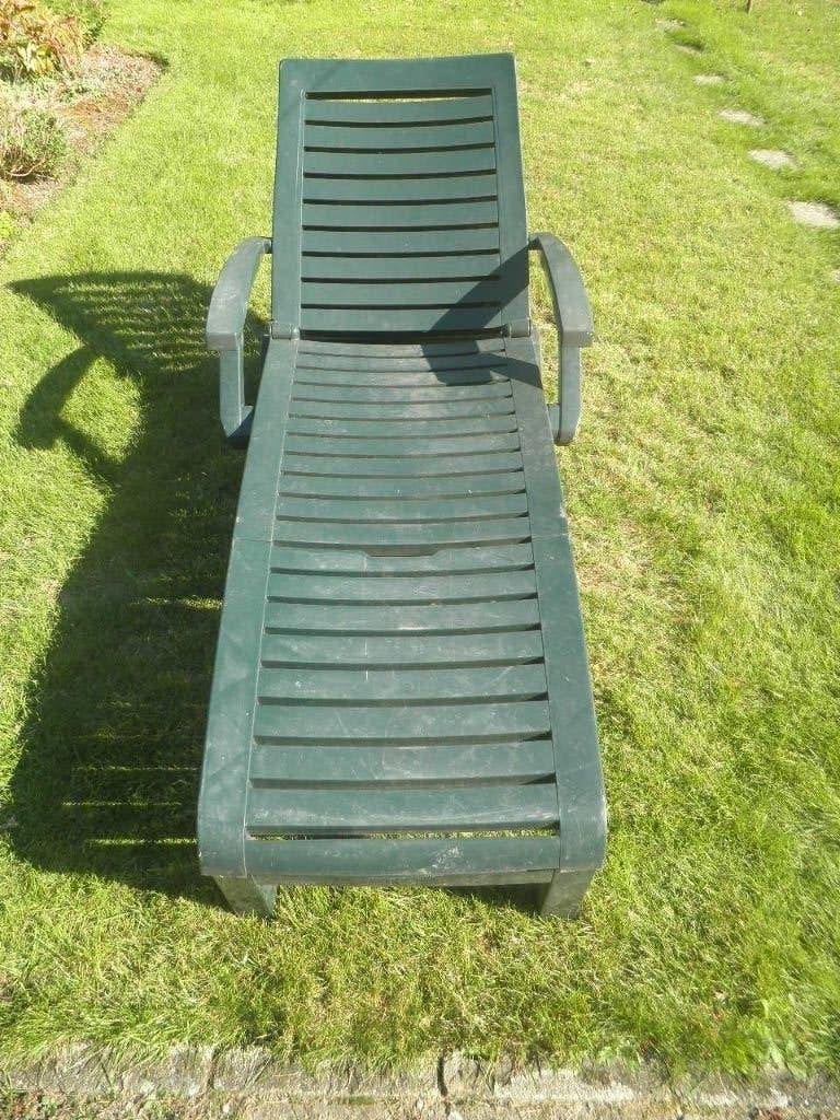 ligbed tuin, Ophalen, Gebruikt, Inklapbaar