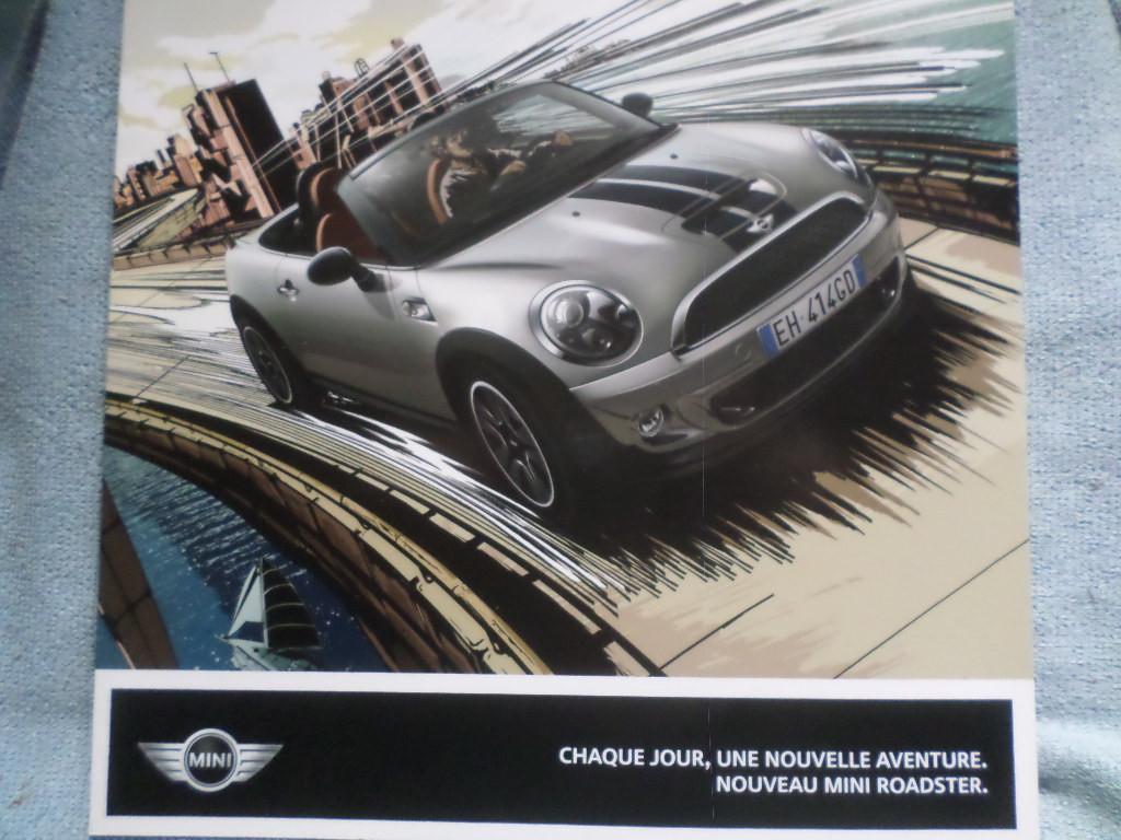 Mini Cooper & Cooper s Roadster 2011 Brochure - FRANS, Boeken, Auto's | Folders en Tijdschriften, Ophalen of Verzenden