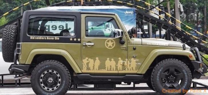 Treeplanken Jeep Wrangler JK 2 deurs 2007-heden. NIEUW !!!!, Jeep, Nieuw, Jan Sangerslaan 16, MBG