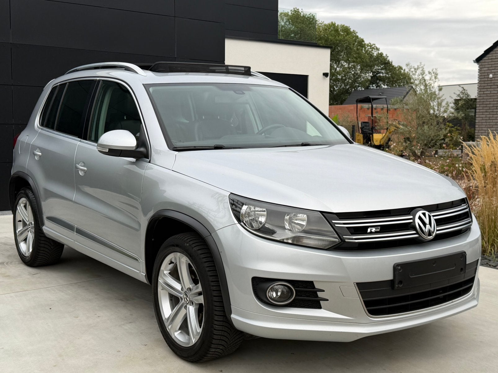 VW TIGUAN R LINE euro 6b, Autos, Cuir, Argent ou Gris, Achat, Euro 6
