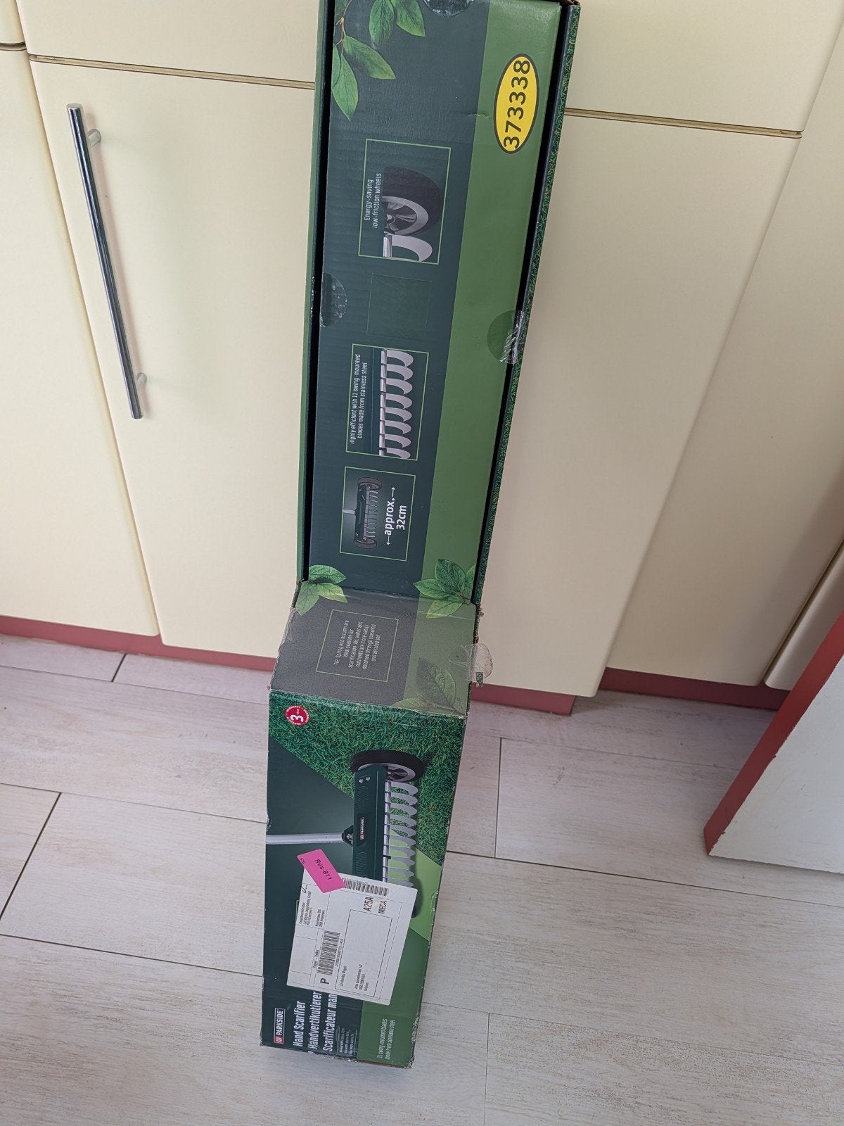 Handverticuteermachine, Ophalen