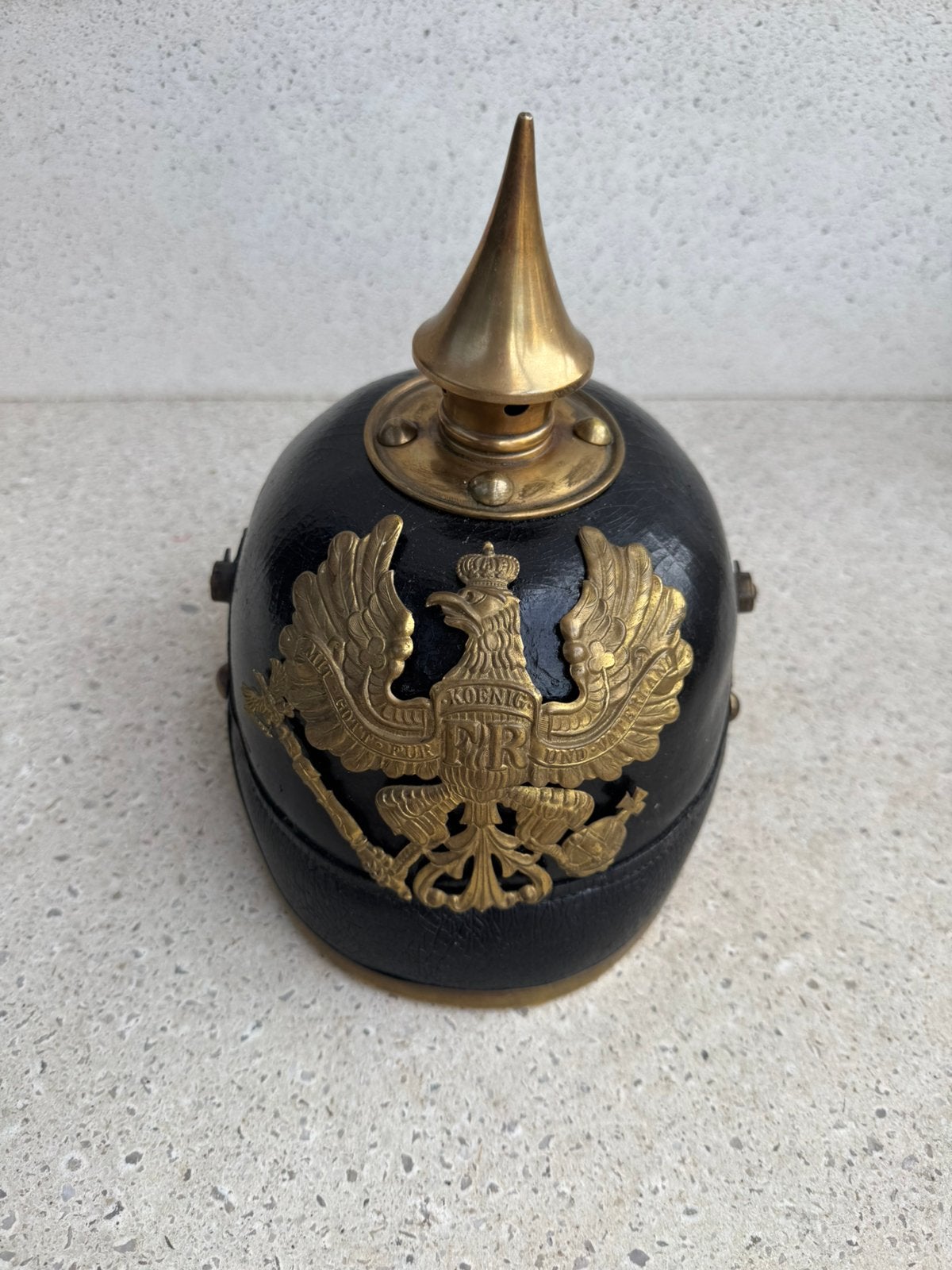 WW1 casque a pointe Allemand M1895, Collections, Objets militaires | Général, Enlèvement ou Envoi