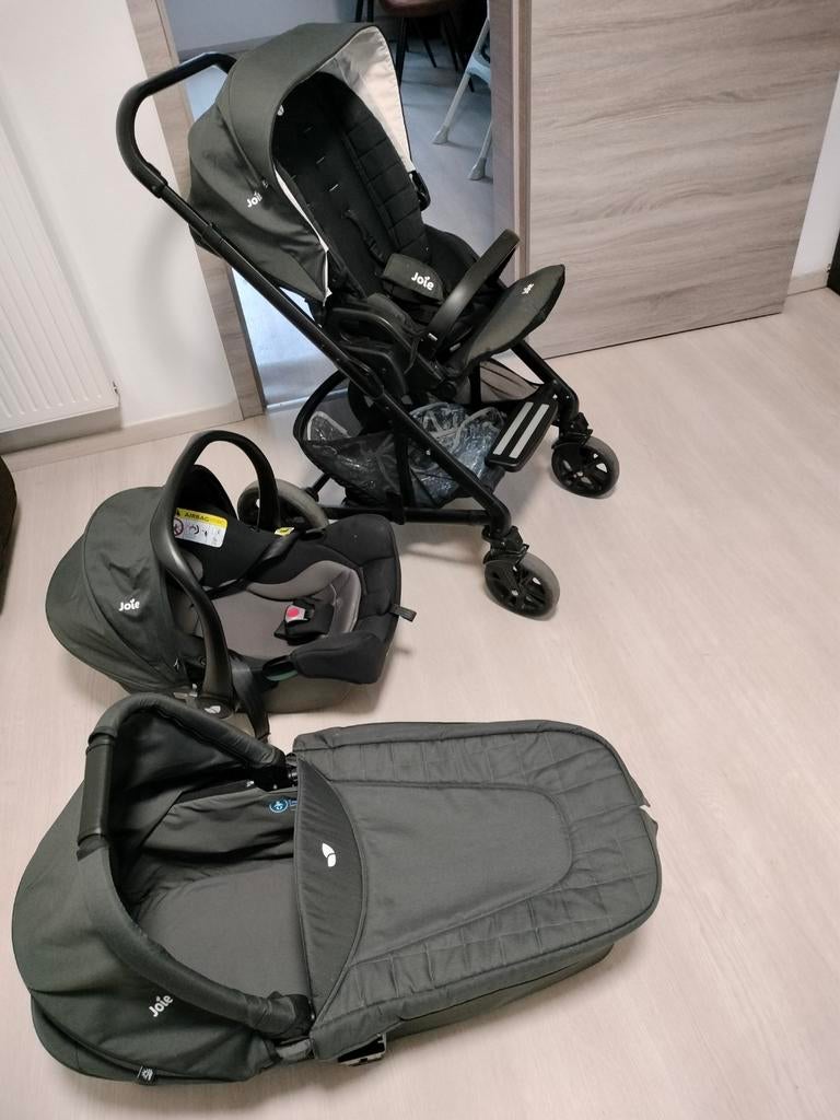 Poussette Joie + landau + siège auto – très bon état, Enfants & Bébés, Poussettes & Combinaisons, Comme neuf, Poussette, Autres marques