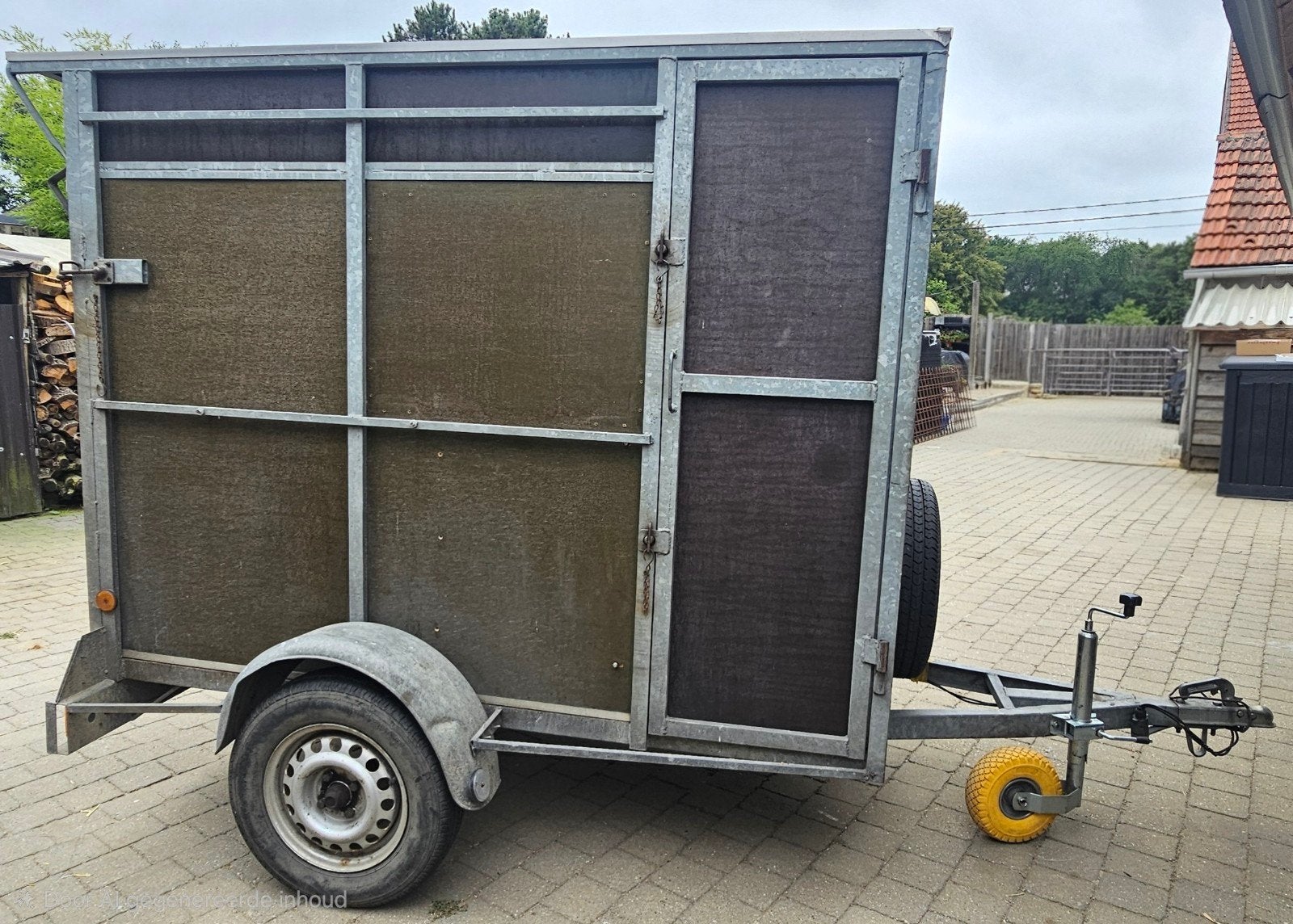 Ongeremde Trailer voor minipaardjes,schapen.., Dieren en Toebehoren, Ophalen, Gebruikt, Overige typen