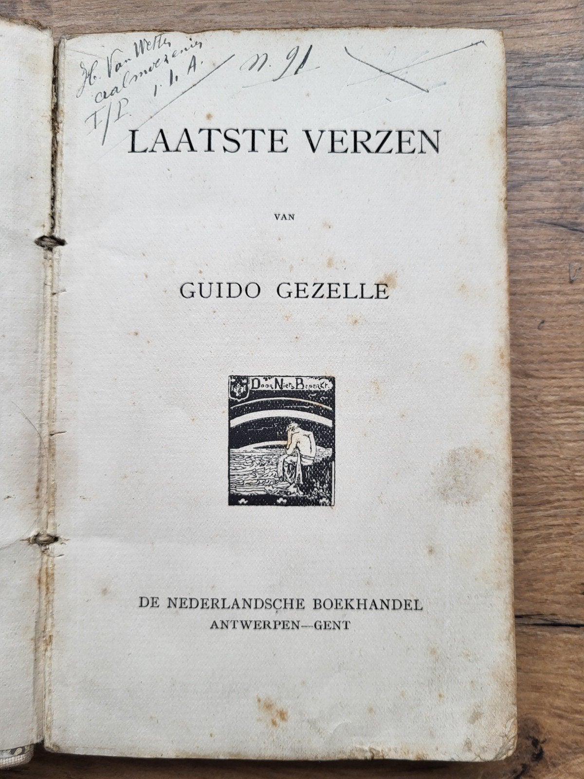 Guido Gezelle - Laatste Verzen - 1901, Ophalen of Verzenden, Gelezen