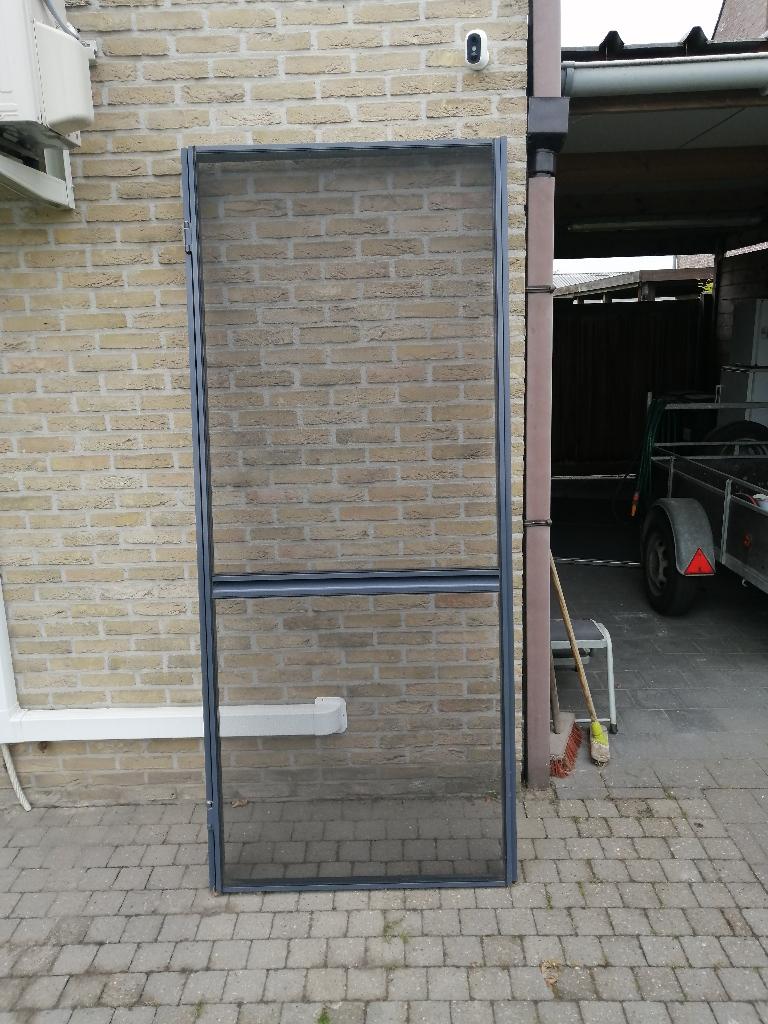 Hordeur in perfecte staat B: 92  H: 216, Doe-het-zelf en Bouw, Ophalen, Kunststof, 80 tot 100 cm, 215 cm of meer