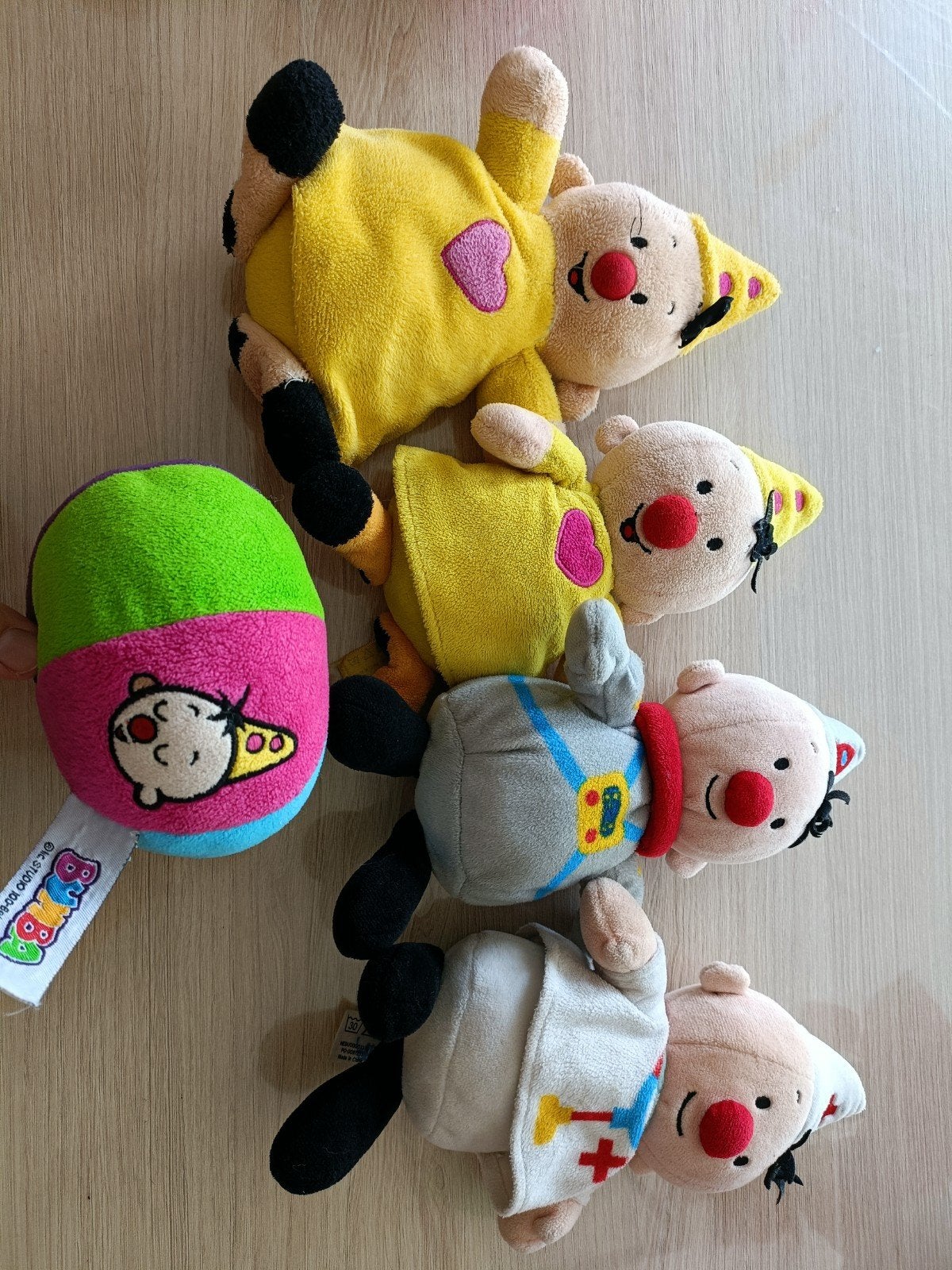 Bumba knuffels, Ophalen