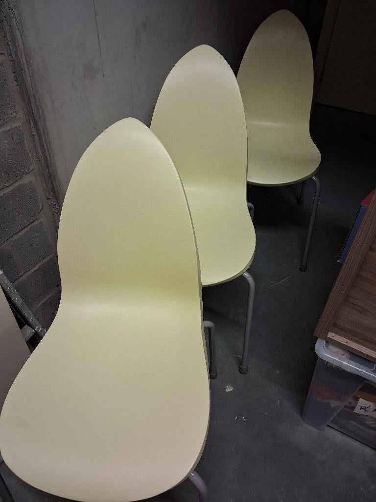 Driade lot de 3 chaises, Trois, Autres couleurs, Comme neuf, Enlèvement