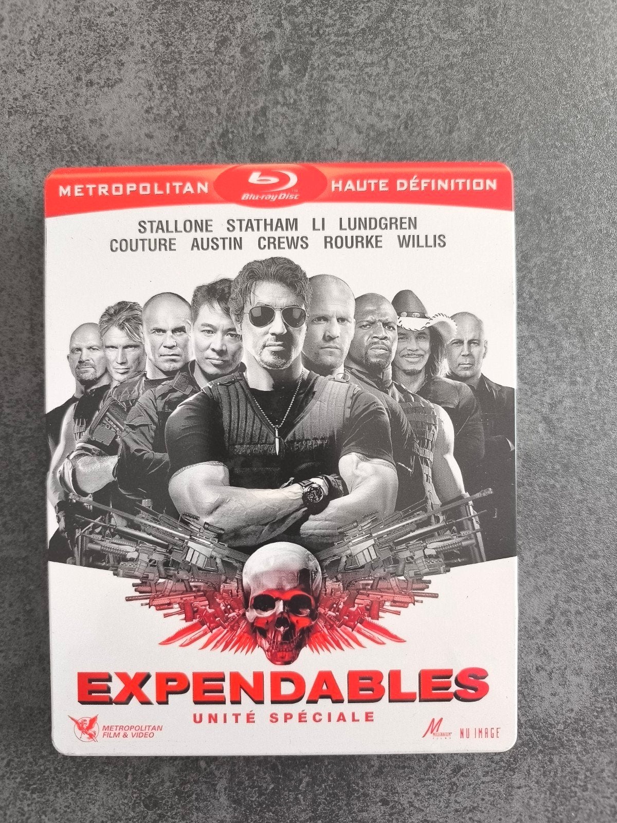 blu ray Steelbook Expendables, Ophalen of Verzenden, Gebruikt