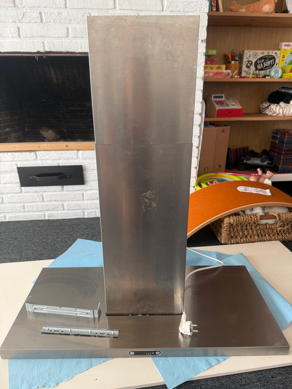 IKEA NUTID RVS dampkap 80 cm – werkend, Ophalen, Zo goed als nieuw
