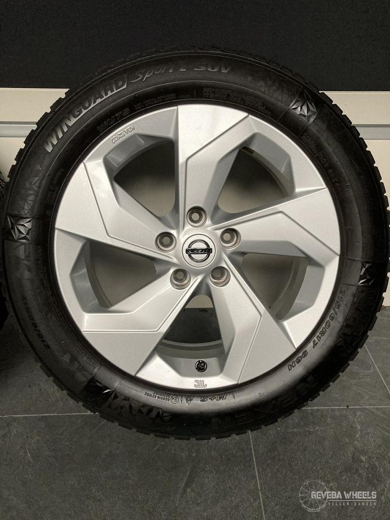 17” originele Nissan Juke F16 velgen + winterbanden 5x114.3, Auto-onderdelen, -, -, Banden en Velgen, 17 inch