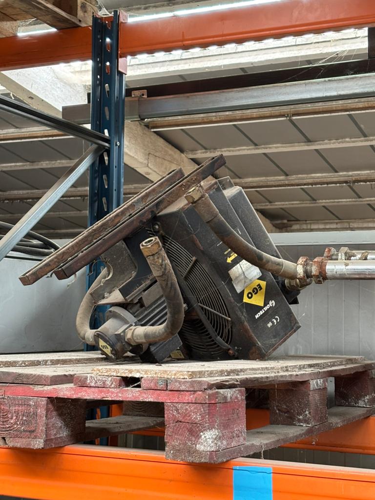 Hydraulische koelgroep, Ophalen, Gebruikt