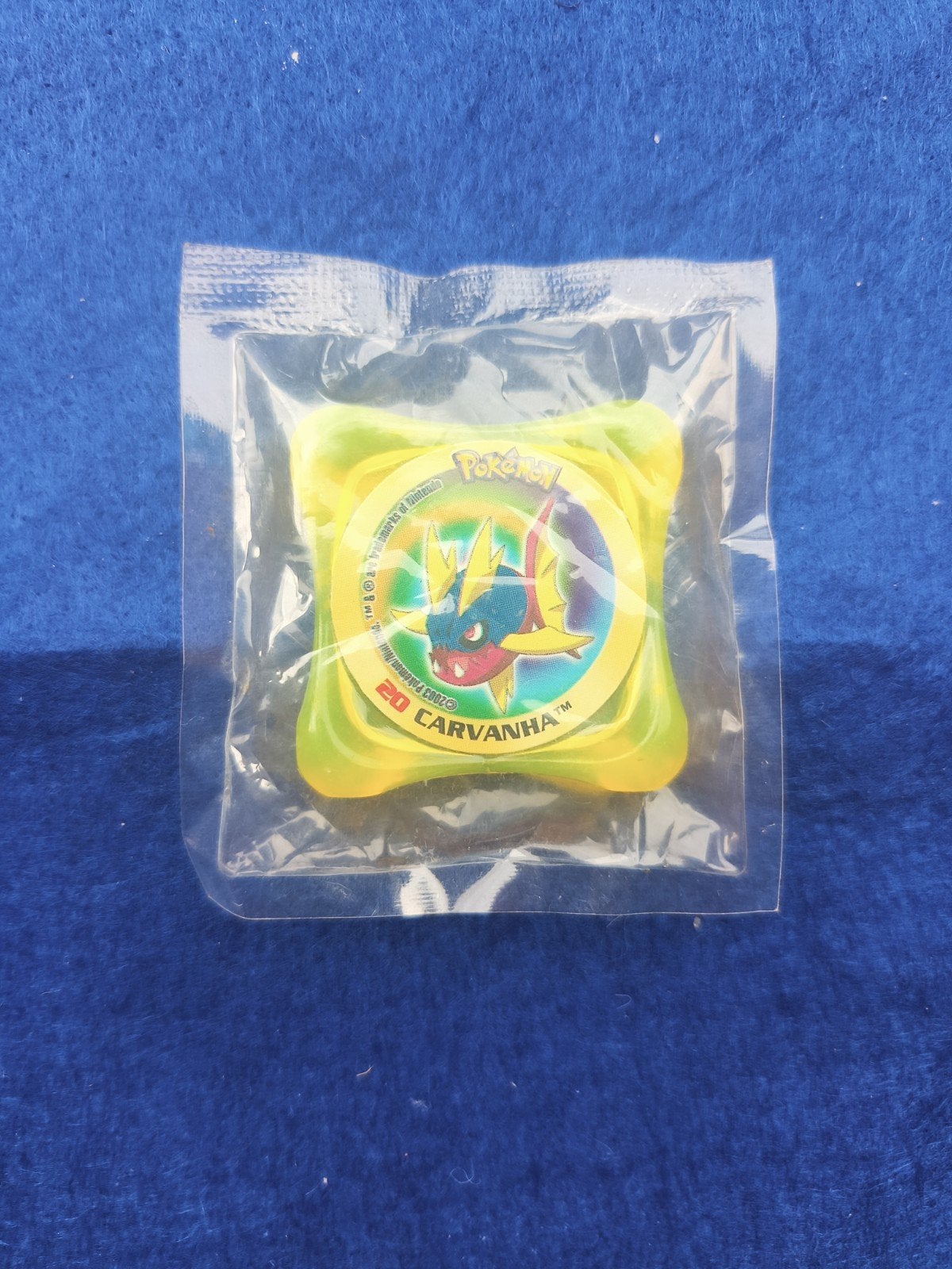 Nieuwe Pokémon Flippo Carvanha #20, Verzamelen, Ophalen, Adventure, Losse flippo's