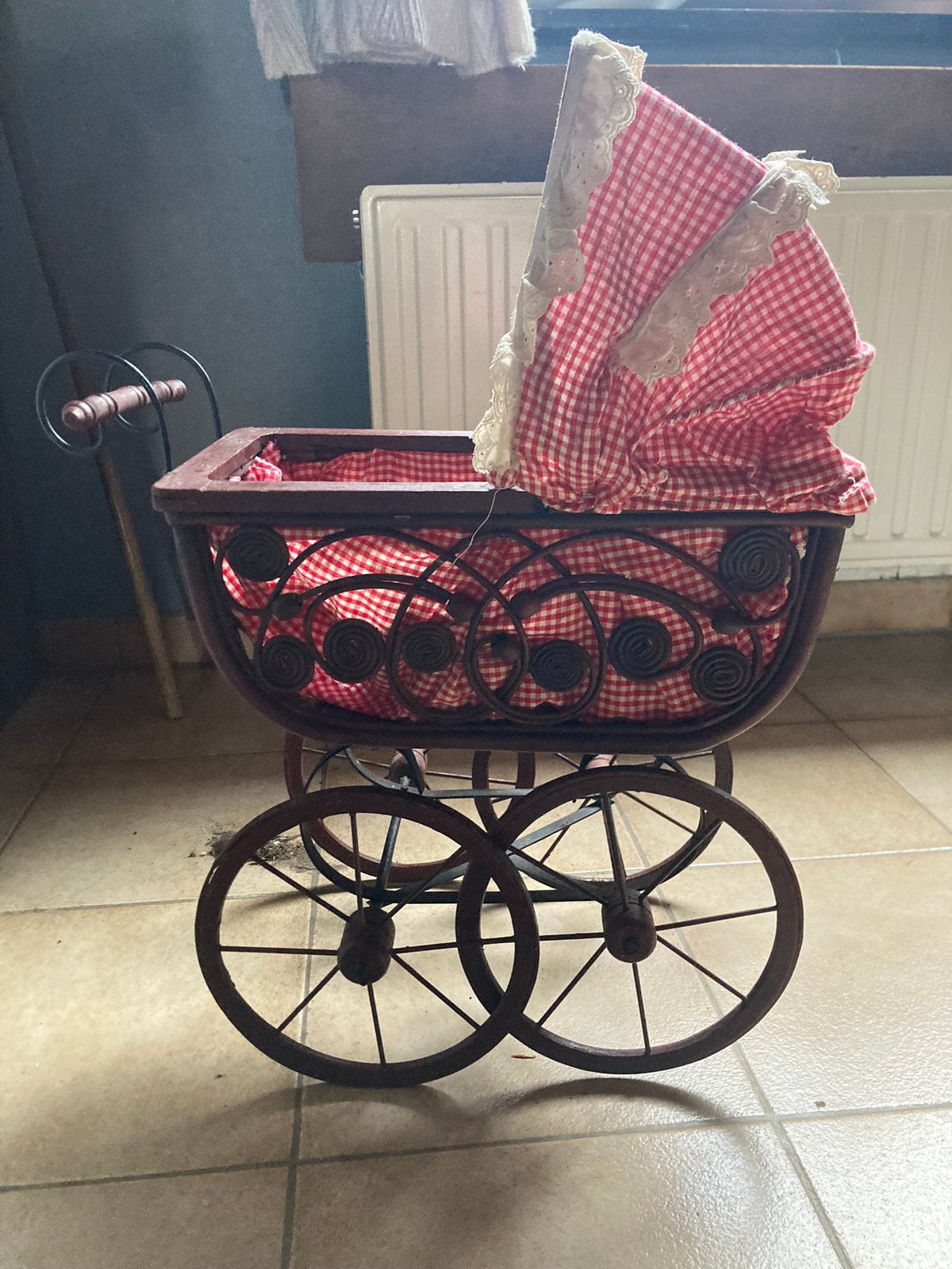 Oude popenwagen, Antiek en Kunst, Ophalen of Verzenden