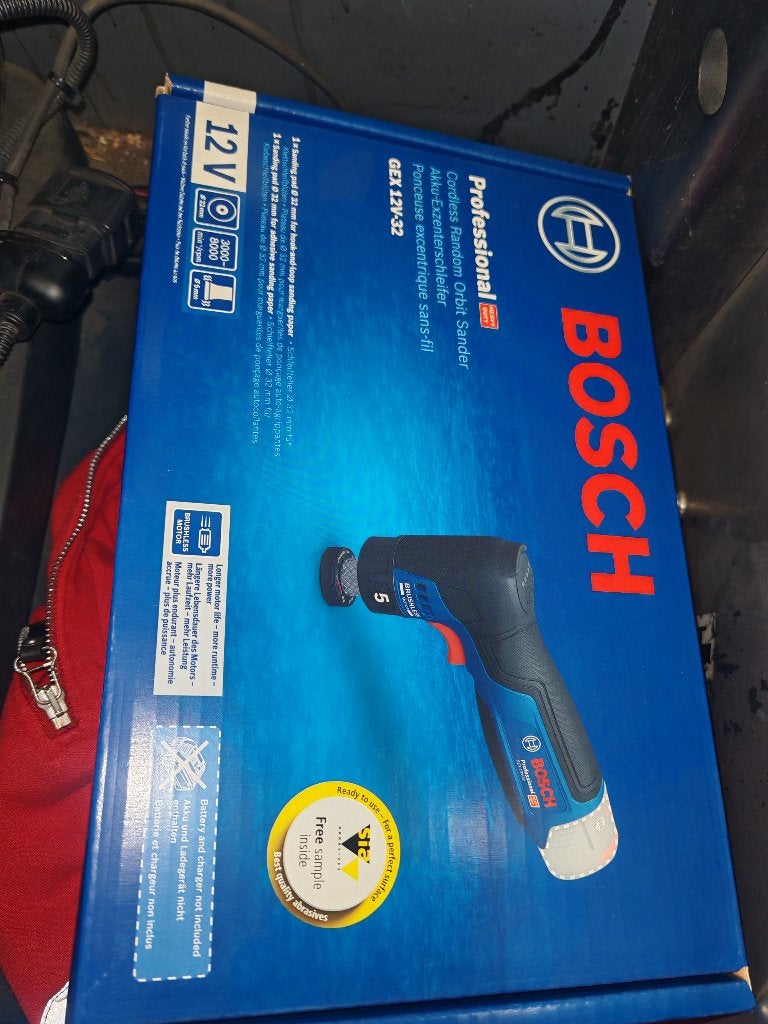 Bosch vlakschuurmachine, Doe-het-zelf en Bouw, Ophalen, Nieuw, Vlakschuurmachine