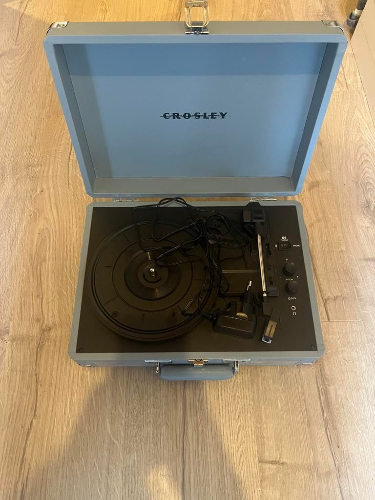 Kapotte platenspeler, TV, Hi-fi & Vidéo, Tourne-disques, Autres marques, Réglage pitch, Tourne-disque, Comme neuf