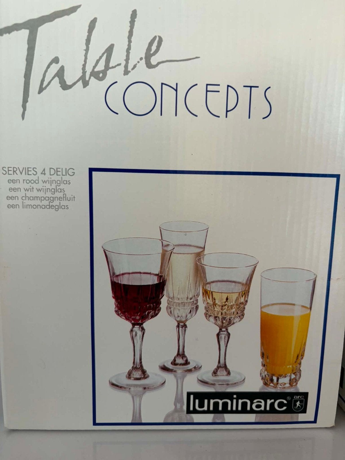 glasservies, Ophalen, Nieuw