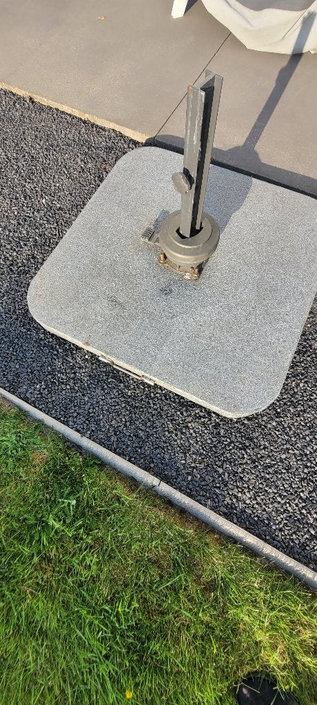 Parasolvoet, Tuin en Terras, Ophalen, Gebruikt, Minder dan 1 meter, Parasolvoet