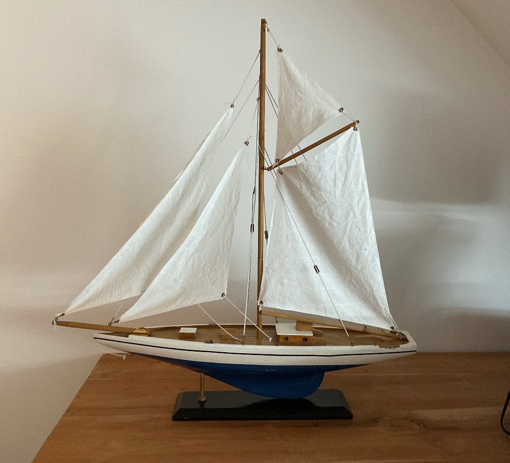 Zeilboot decoratie, Watersport en Boten, Open zeilboten, Overige typen, Ophalen, Gebruikt, Overige merken