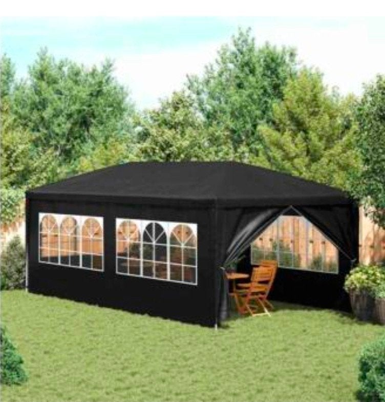 Tonnelle 3 x 6 m anthracite, Jardin & Terrasse, Enlèvement ou Envoi, Tente de réception