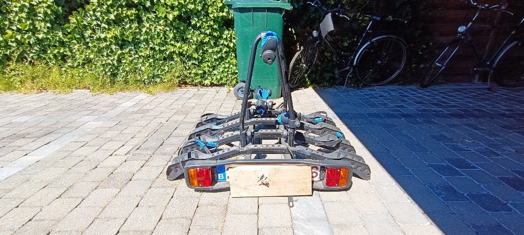 Hapro atlas active 4  fietsendrager - voor 4 fietsen, Ophalen, 3 fietsen of meer, Gebruikt, Brede banden